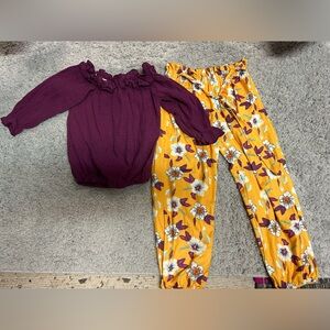 Brand new girls size 5 online boutique outfit